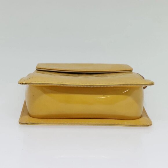 LOUIS VUITTON Monogram Vernis Motto Accessory Pouch Beige - Picture 7 of 16